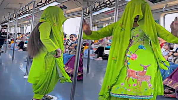 दिल्ली मेट्रो में महिला ने सरेआम उड़ाई नियमों की धज्जियां, बेशर्मी की हदें कर लीं पार