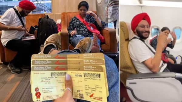 बिजनेस क्लास टिकट से मां-बाप को दिया सरप्राइज, चर्चा में बेटी का ये गिफ्ट