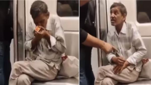 दिल्ली मेट्रो में बीड़ी पीता नजर आया शख्स, सहयात्रियों को हुई परेशानी