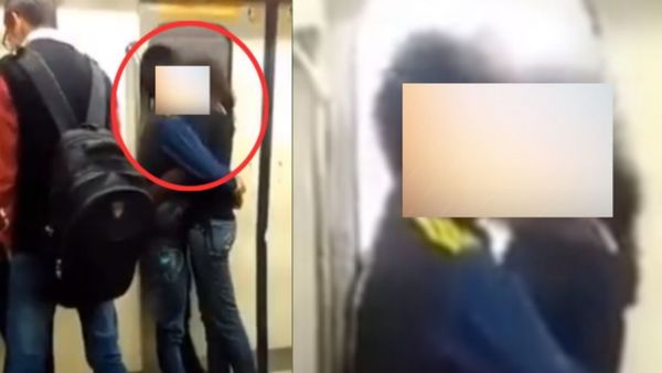 Delhi Metro में किस करता दिखा कपल, वीडियो देखकर पैरों तले खिसक जाएगी जमीन