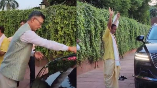 कोरियाई राजदूत ने खरीदी नई गाड़ी, हिंदू विधि-विधान से पूजा-अर्चना करने का वीडियो VIRAL