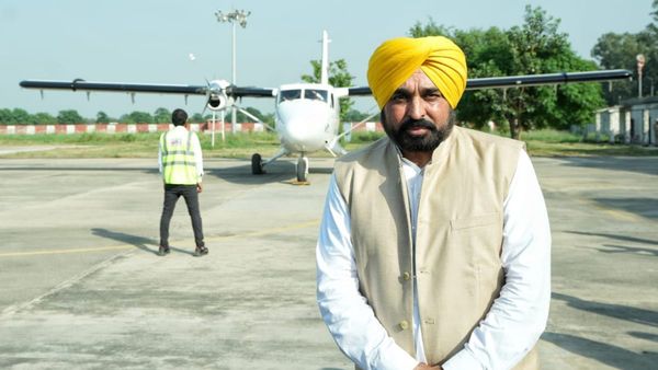 लुधियाना से दिल्ली-NCR का हवाई सफर शुरू, सीएम मान ने पहले तीन महीने 999 रुपए टिकट की पेशकश