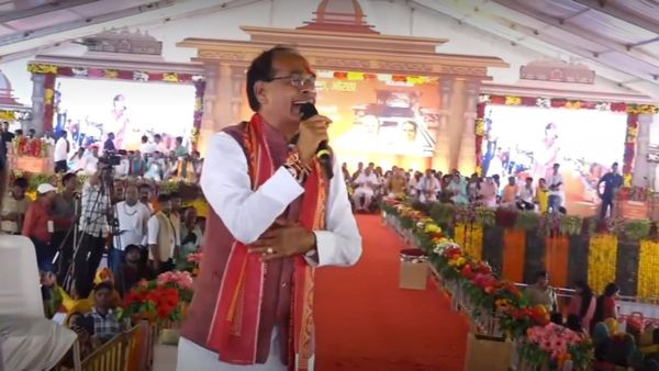 श्री रामराजा सरकार से CM Shivraj की प्रार्थना, जल्द बारिश हो सूखे का संकट दूर जाए