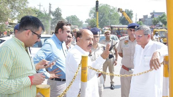 साइक्लोथॉन यात्रा की तैयारियों का शिक्षा मंत्री कंवरपाल ने लिया जायजा, अधिकारियों को दिए दिशा-निर्देश