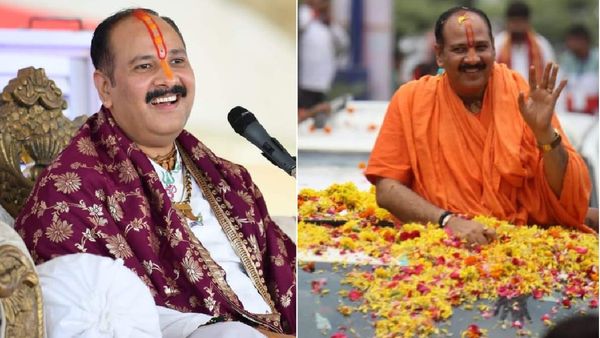 Indore में कथावाचक प्रदीप मिश्रा ने की 'शिव चर्चा', रोड शो कर जनता को दिए दर्शन