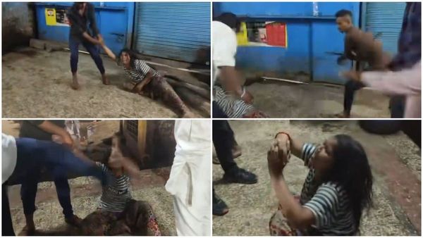 सागर में फिर महिला से बर्बरता, कैंटीन कर्मचारियों ने बस स्टैंड पर घसीटा, लात-घूसों, डंडे से मारा