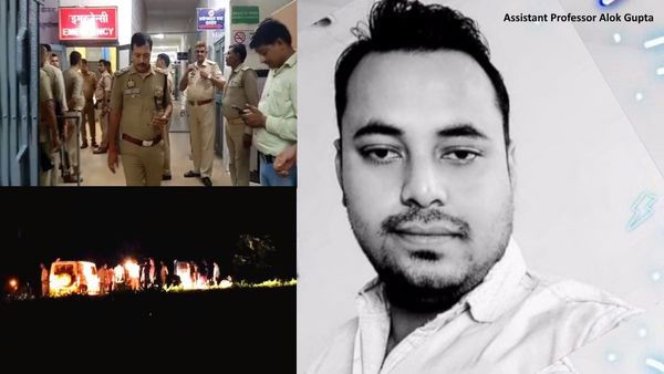 UP News: 14 घंटे के अंदर लुटेरे को दिखाया कब्र का रास्ता, प्रोफेसर 'आलोक' का हत्यारा एनकाउंटर में ढेर