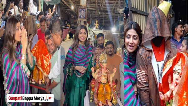 Ganesh Chaturthi 2023: गणपति बप्पा को घर लाईं शिल्पा शेट्टी, पति राज कुंद्रा ने की ऐसी हरकत, हुईं ट्रोल