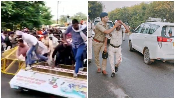 Gwalior: गुर्जर आंदोलन में असामाजिक तत्वों ने किया बवाल, पुलिस पर बरसाए पत्थर, फोर्स को लेना पड़ा सख्त एक्शन