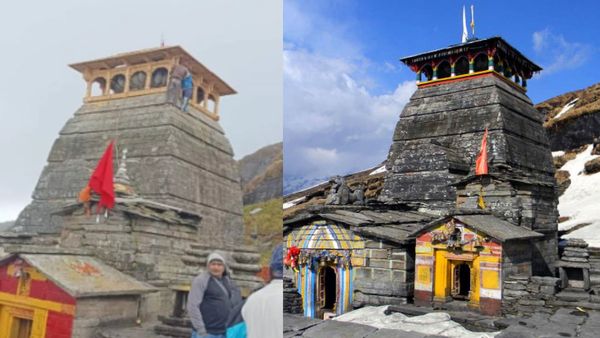 तुंगनाथ मंदिर के शिखर पर बैठा शख्स तो भड़क गए लोग, जानिये क्या है वायरल PHOTO का सच