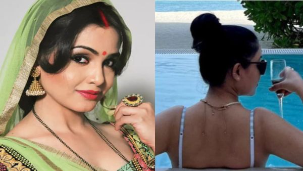 लोगों ने 'अंगूरी भाभी' को बिकिनी में देखा, रास नहीं आया साड़ी वाली 'बौड़म' भाभी का हॉट अवतार और फिर...