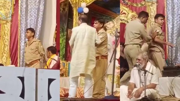 Video: 'मैं हनुमान भक्त, सीता जी...' रामलीला के मंच पर नशेबाज सिपाही, सामने बैठे थे BJP विधायक, फिर..