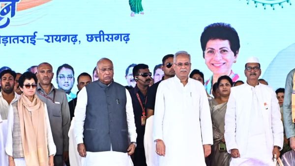 BHAROSE KA SAMMELAN: छत्तीसगढ़ के 82 विकासखण्डों बनेंगे जैतखंब, मल्लिकार्जुन खड़गे- सीएम भूपेश ने किया शिलान्यास