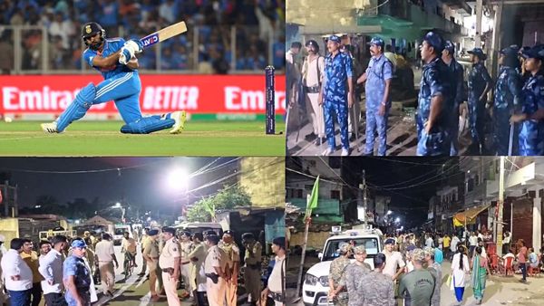 IND vs PAK मैच के बाद Bihar में बवाल: आतिशबाजी को लेकर भिड़े दो गुट, कई थानों की फोर्स मौजूद