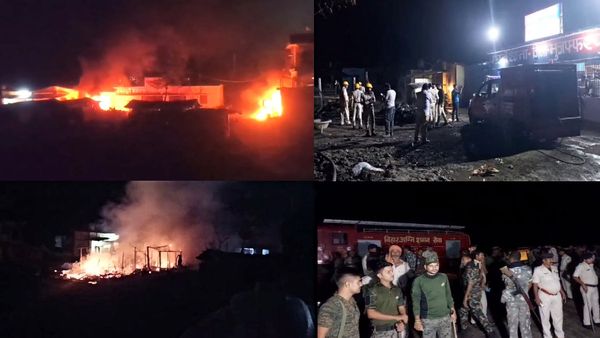 Bihar में गुस्साए ग्रामीणों ने फूंका थाना; कई गाड़ियां जलकर राख, पुलिस दबिश के दौरान मौत पर बवाल