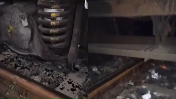 बिहार: बक्सर में फिर पटरी से उतरी ट्रेन, डाउन लाइन पर जा रही थी मालगाड़ी, Video