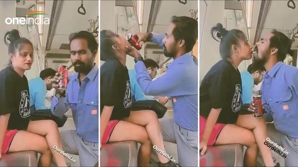'बदतमीजी की सारी हदें पार...', Delhi Metro के अंदर कपल ने बनाया इंटिमेट पलों का वीडियो