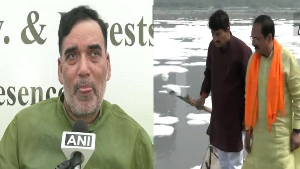 'कभी नदी में कूद जाते हैं, कभी CP-ITO चले जाते हैं', यमुना देखने पहुंचे बीजेपी नेताओं पर गोपाल राय का तंज