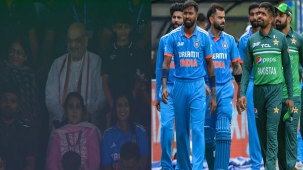 World Cup 2023: भारत- पाकिस्तान का मैच देखने पहुंचे कई दिग्गज, दर्शक दीर्घा में गृहमंत्री अमित शाह भी मौजूद