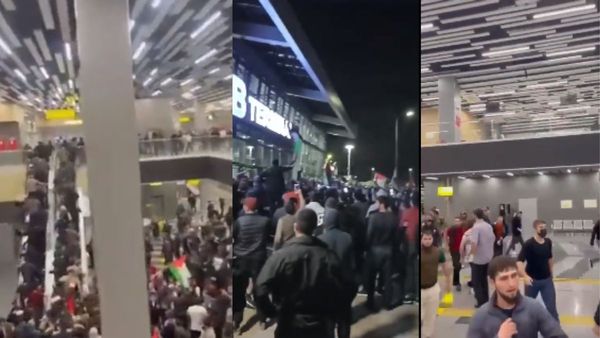 अल्लाहु अकबर, कहां हैं यहूदी, पासपोर्ट दिखाओ.. इजराइली फ्लाइट आने की खबर के बाद भीड़ ने एयरपोर्ट पर बोला हमला