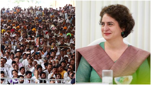 Priyanka Gandhi की मंडला में बड़ी घोषणा, MP में सरकार बनी तो 12वीं तक बच्चों को हर महीने 15 सौ रुपये 