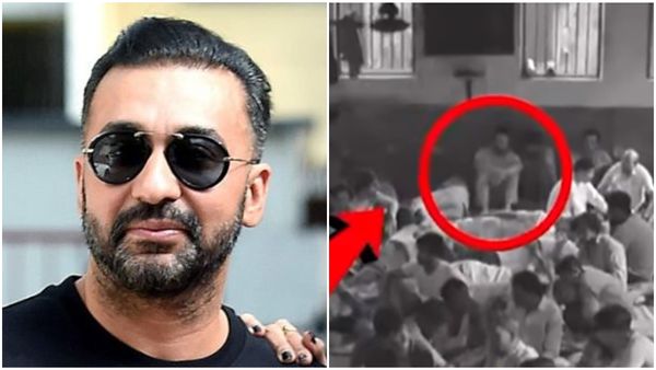 Raj Kundra का जेल से लीक हुआ सीसीटीवी फुटेज, कैदियों के बीच ऐसी हालत में दिखे मास्कमैन, देखें वीडियो