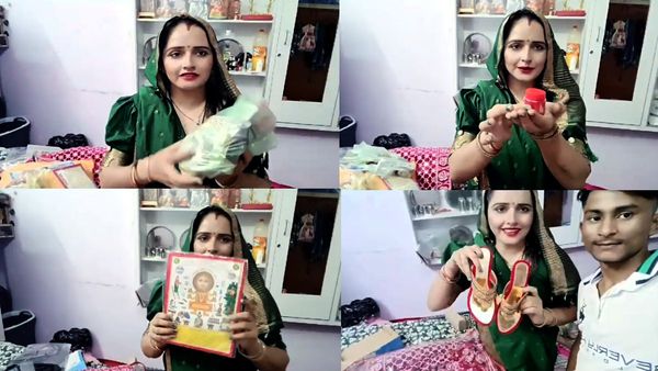 Seema Haider की माँ ने भेजा पहले करवाचौथ का शगुन, Video में दिखाया लहंगा.. सैंडल... और बहुत कुछ