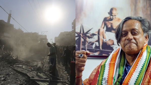 फिलिस्तीन समर्थक रैली में पहुंचकर मुस्लीम लीग और बीजेपी दोनों के निशाने पर क्यों आए शशि थरूर?