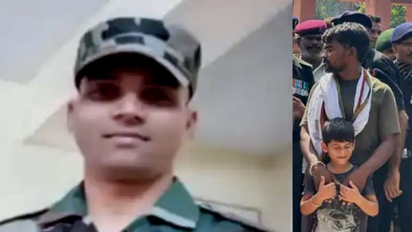 Rajasthan: हवलदार सीताराम बैरवा को अंतिम विदाई, 5 साल के बेटे ने दी चिता को मुखाग्नि