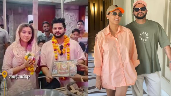 Rajasthan: पूर्व क्रिकेटर रैना ने 800 सीढ़ियां चढ़कर चौथ माता से की विश्‍व कप में भारत जीत की कामना