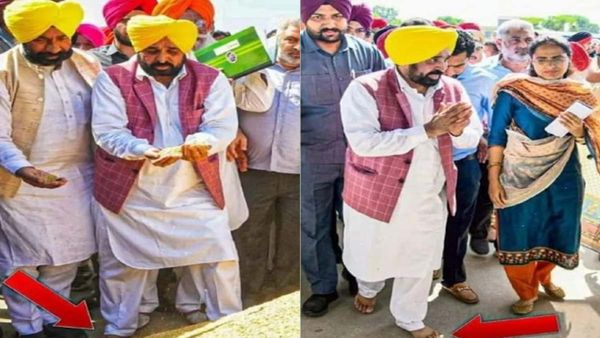 पंजाब के सीएम भगवंत मान की वायरल तस्वीर के पीछे बड़ा मैसेज, जानिए