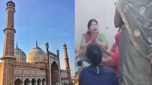 जामा मस्जिद मेट्रो पर महिलाओं के कीर्तन का VIDEO वायरल, लोग बोले- 'अगर किसी मुस्लिम ने...'