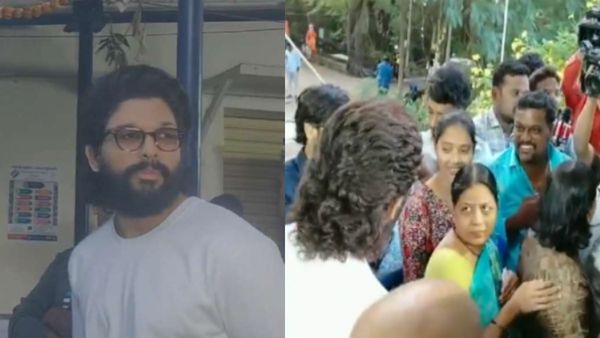 आम इंसान की तरह लाइन में लगकर वोट डालते दिखे सुपरस्टार अल्लू अर्जुन, वीडियो देख लोग बोले- 'डाउन टू अर्थ'