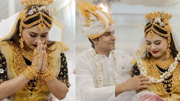 शादी में खूब चमक रही थीं रणदीप हुड्डा की दुल्हनिया, मैतेई रस्मों के अनुसार सजी हुई थीं लिम लैशराम