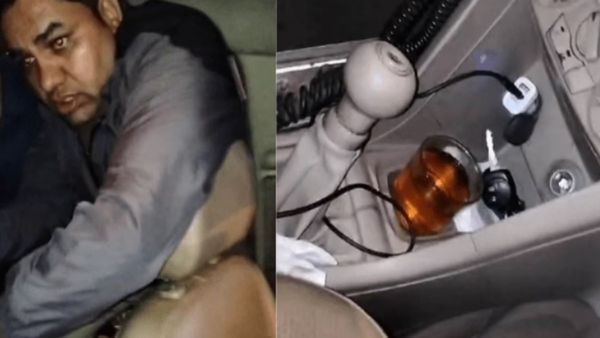 बदमाशों को पकड़ने गई पुलिस की PCR में मिला शराब और मांस, पुलिस बोली- 'लोगों ने रखा था...'