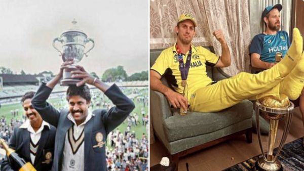 'माफी काबिल नहीं ये तौहीन...,' मिचेल मार्श ने ट्रॉफी का किया अपमान, लोगों को आई कपिल देव की याद