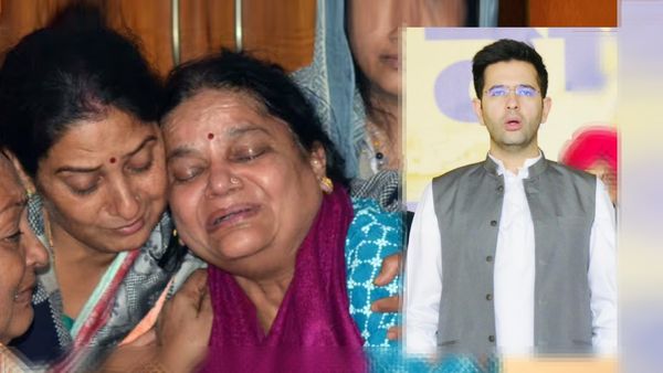 शहीद कैप्टन शुभम गुप्ता की मां बोली- प्रदर्शनी मत लगाओ, वी‍ड‍ियो हुआ वायरल, राघव चड्ढा ने साधा BJP पर निशाना