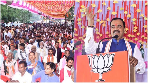 MP election 2023: निवाड़ी में यूपी डिप्टी सीएम ने सपा प्रत्याशी के लिए बताई जेल की जगह, कांग्रेस पर किया हमला
