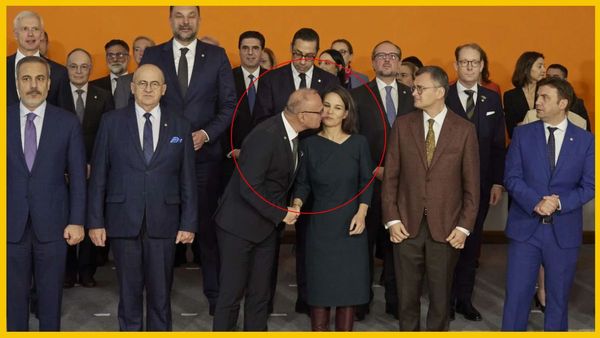 क्रोएशिया के विदेश मंत्री की ये कैसी हरकत! जर्मन मंत्री एनालेना बेयरबॉक को जबरदस्ती चूमा, मचा हंगामा