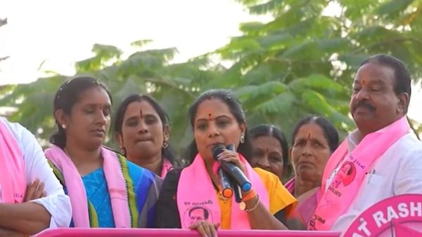 'तेलंगाना में तीसरी बार बनेगी BRS की सरकार, गुलाबी पार्टी की लहर', MLC के. कविता का दावा