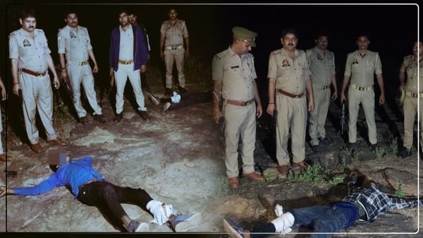 UP Mirzapur News: दरवान जंगल में हुई मुठभेड़, पुलिस ने दो बदमाशों को किया गिरफ्तार, करते थे पशुओं की तस्करी