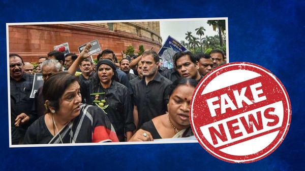 काले कपड़े पहने राहुल गांधी और कांग्रेस सांसदों की तस्वीर वायरल, जानें क्या है सच? 