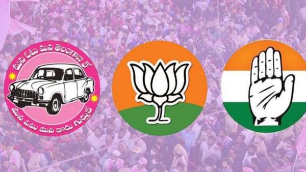 तेलंगाना चुनाव: कांग्रेस, भाजपा ने BRS के लिए पुलिस की धक्का-मुक्की पर जताई नाराजगी, चुनाव आयोग से की शिकायत