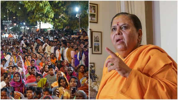 Uma bharti हर हाल में 2024 में लोकसभा चुनाव लड़ेंगी, टीकमगढ़ में एमपी चुनाव प्रचार के दौरान गरजी