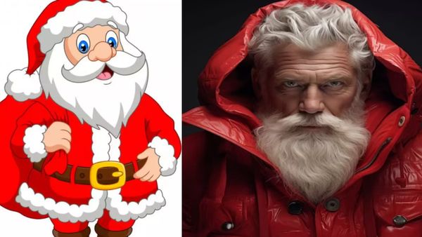रियल लाइफ में कुछ ऐसा दिखता है सांता क्लॉज! लोग बोले- 'ये तो एनिमल का बॉबी देओल लग रहा'
