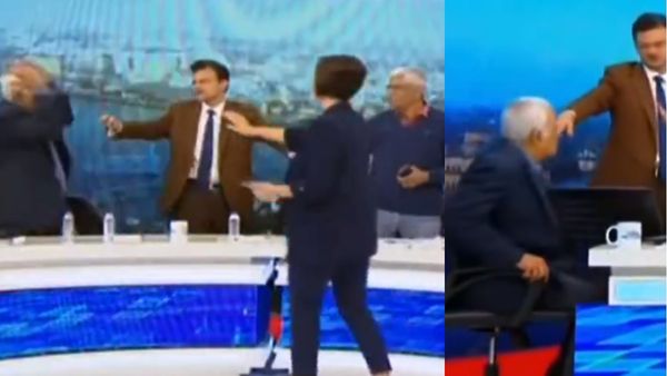 'चाचा को पानी पिलाओ यार...' लाइव टीवी में आपस में भिड़ गए मेहमान, वायरल VIDEO देख लोगों ने कही ये बात