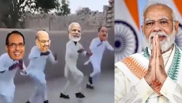 'वे आजा दिलजानिया...' शुरुआती रुझानों में दिखने लगा BJP का रौला, मोदी-शाह का नाचते हुए मीम हुआ वायरल