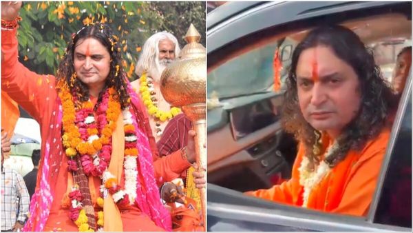 Video: 'खाले पीले,अंदर जा, कराची बनाना चाहते हो', MLA बनते ही सोशल मीडिया पर छाए भगवाधारी बालमुकुंद आचार्य