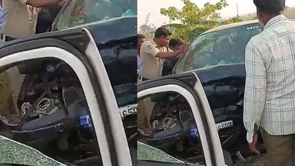 तेलंगाना: सड़क हादसे में पांच लोगों की मौत, दुर्घटना में चूर-चूर हुई कार