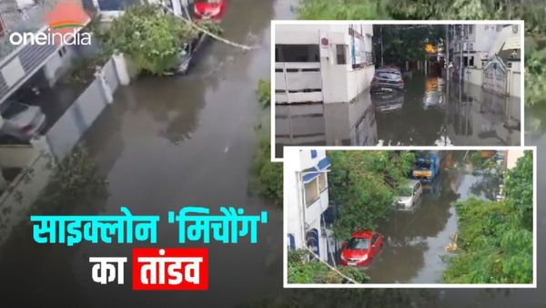 Cyclone Michaung Updates: 15 घंटे से बिजली गुल, सड़कों पर चल रही है नाव, 'मिचौंग' ने तहस-नहस की जिंदगी